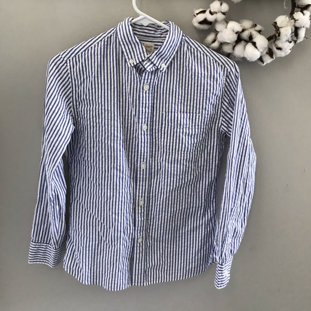 Crew Cuts girls button up size 12